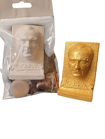 23 Nisan?a Özel Atatürk Büstü Boyama Seti