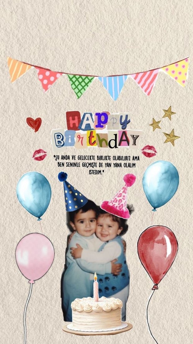 Doğum Günü günü temalı görsel - Görsel 3