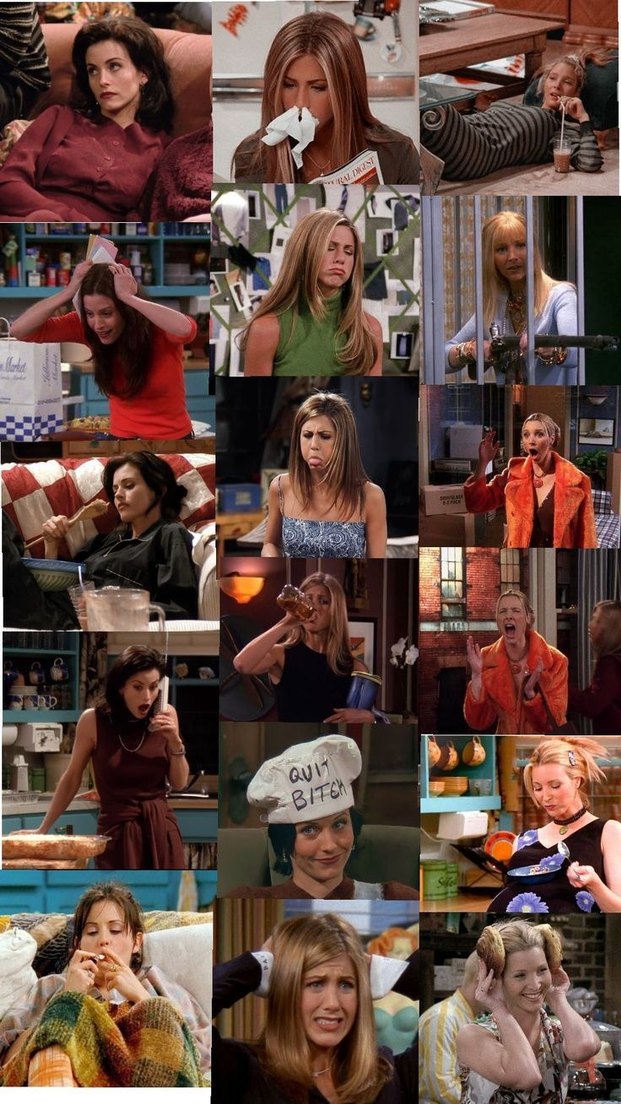 Friends sticker seti - Görsel 4