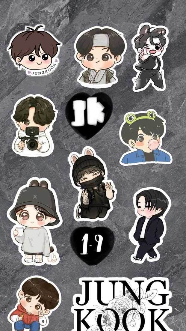 Jk sticker - Görsel 3