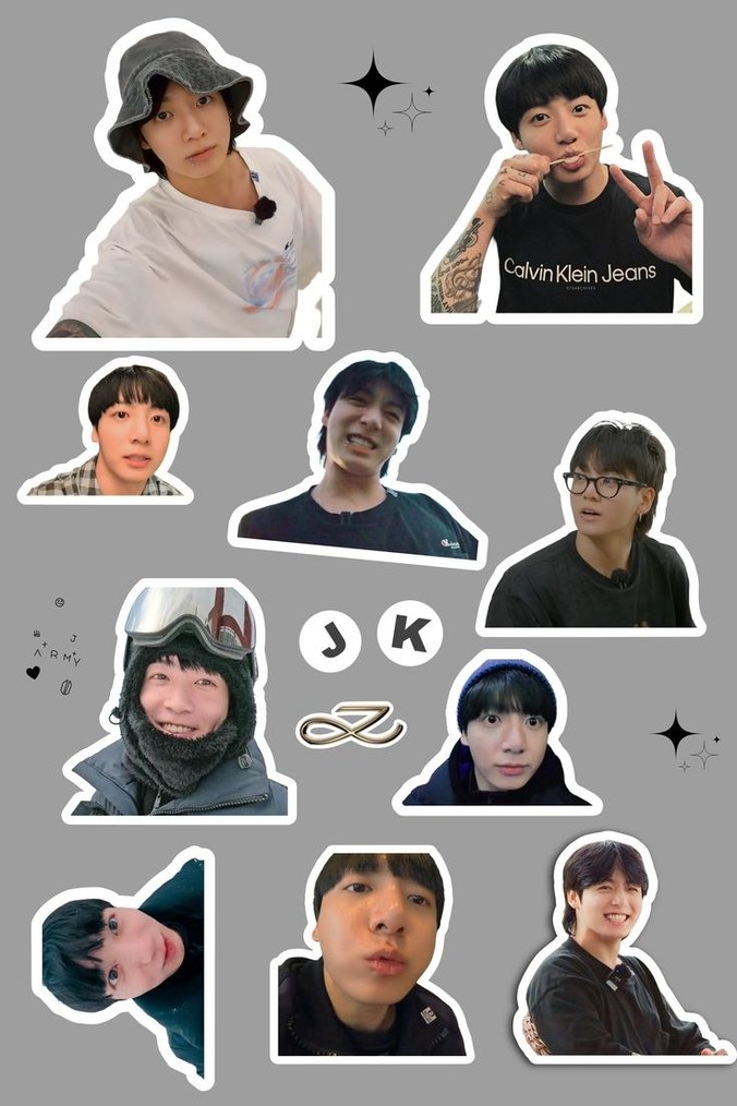Jk sticker - Görsel 2