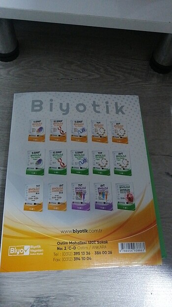  Biyotik ayt biyoloji denemesi(30'lu)