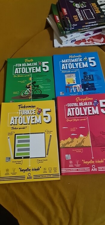 Arı yayınları Atölyem serisiı 5. Sınıf ikinci el