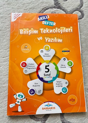  Beden 5. ve 6. Sınıf Bilişim Teknolojileri ve Yazılım Kitapları