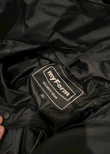 Düğmeli Siyah Uzun Street Wear Erkek parkası - Görsel 3