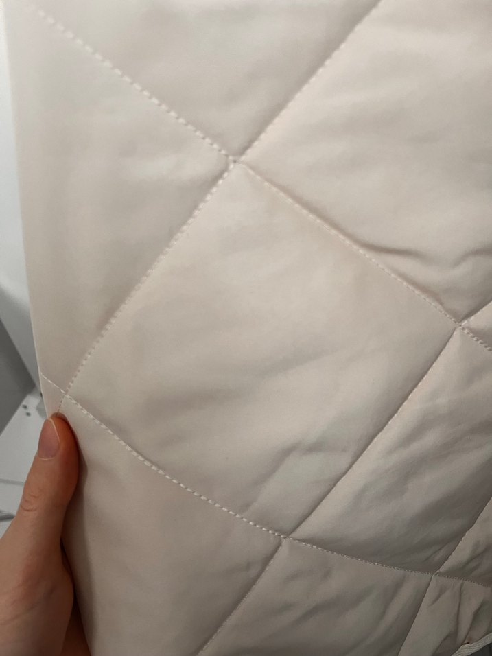 Bej Düğmeli V Yaka Kadın Yelek - Görsel 3