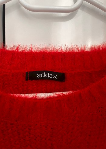 Kırmızı  Kadın Triko - Görsel 2