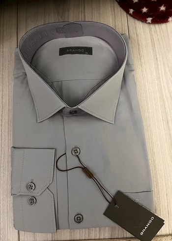 Remy Gri Regular Fit Uzun Kollu Erkek Gömlek - Görsel 2