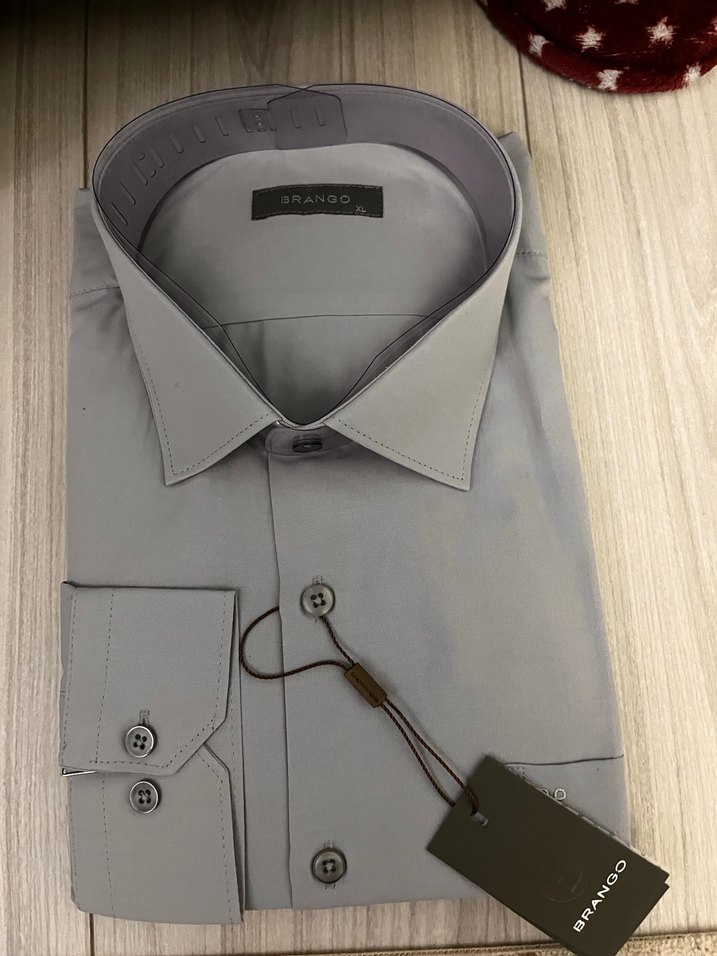 Remy Gri Regular Fit Uzun Kollu Erkek Gömlek - Görsel 2