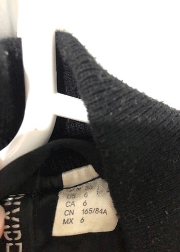 Düğmeli ve fermuarlı Siyah Midi Street Wear Kadın Ceket - Görsel 4