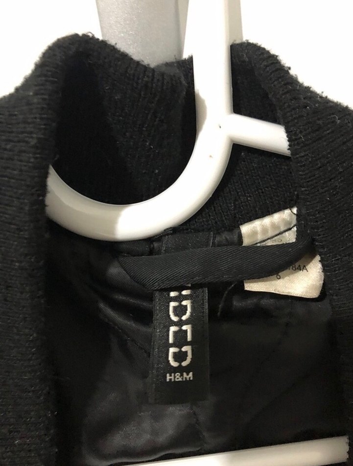 Düğmeli ve fermuarlı Siyah Midi Street Wear Kadın Ceket - Görsel 3