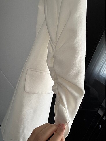 Diğer Ekru blazer ceket