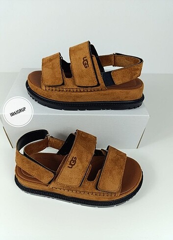 38 Beden çeşitli Renk UGG GOLDENGLOW SANDALET TABA