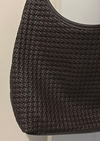 Acı Kahverengi Deri Çanta - Görsel 2