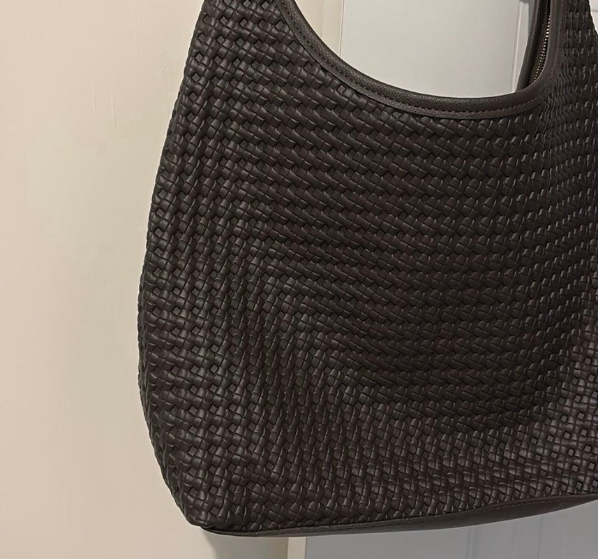 Acı Kahverengi Deri Çanta - Görsel 2