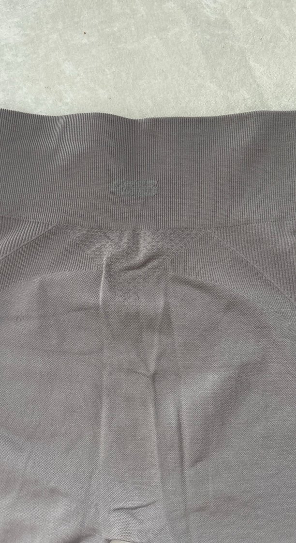 Büzgüsüz Gri Kadın Mini Tayt - Görsel 5