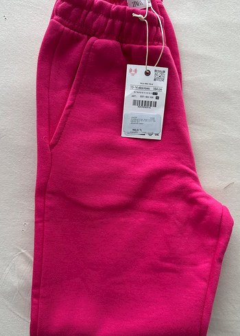Zara Pembe Basic Kız Çocuk Eşofman Altı