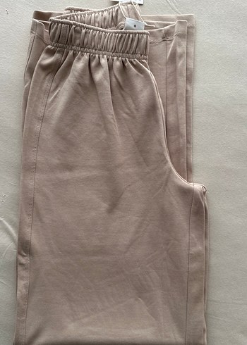 Zara Bej Keten 13-14 yaş çocuk Kumaş Pantolon Midi Boy