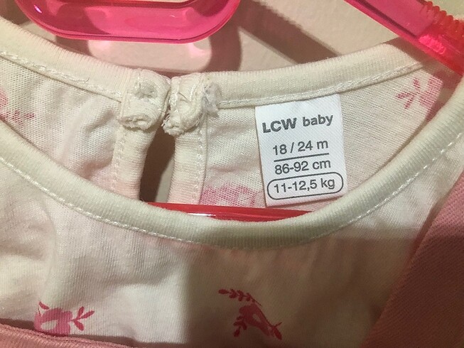 18-24 Ay Beden 18-24 ay bebek elbise sadece üst elbise tshirt yok