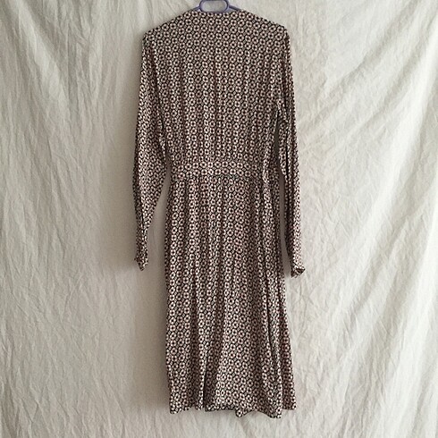 34 Beden çeşitli Renk H&M Desenli Anvelop Elbise (34 beden)