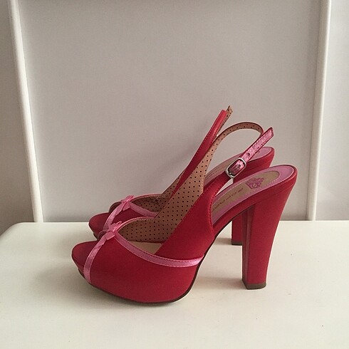 Fornarina Kırmızı Topuklu Ayakkabı (36)