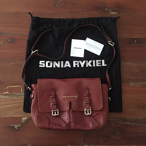 Sonia Rykiel Kahverengi Deri Çanta