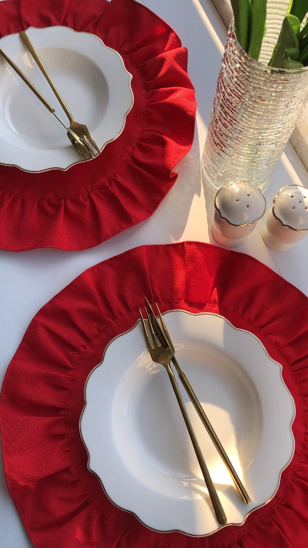 Fırfırlı Yuvarlak Supla - Görsel 3