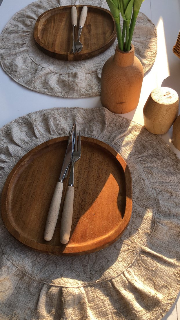 Fırfırlı Yuvarlak Supla - Görsel 2