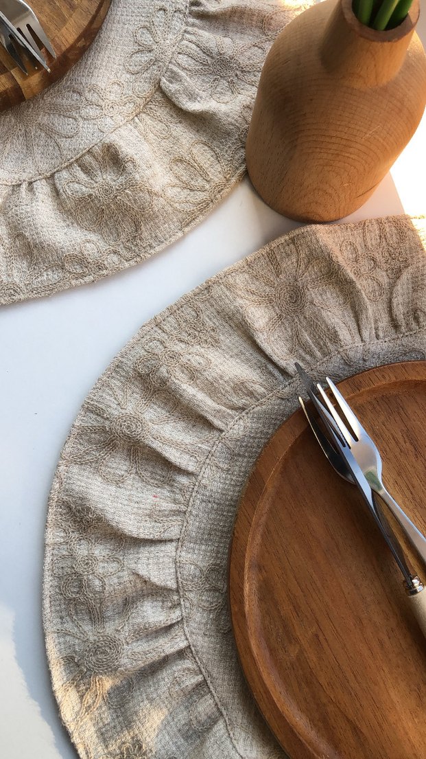 Fırfırlı Yuvarlak Supla - Görsel 4