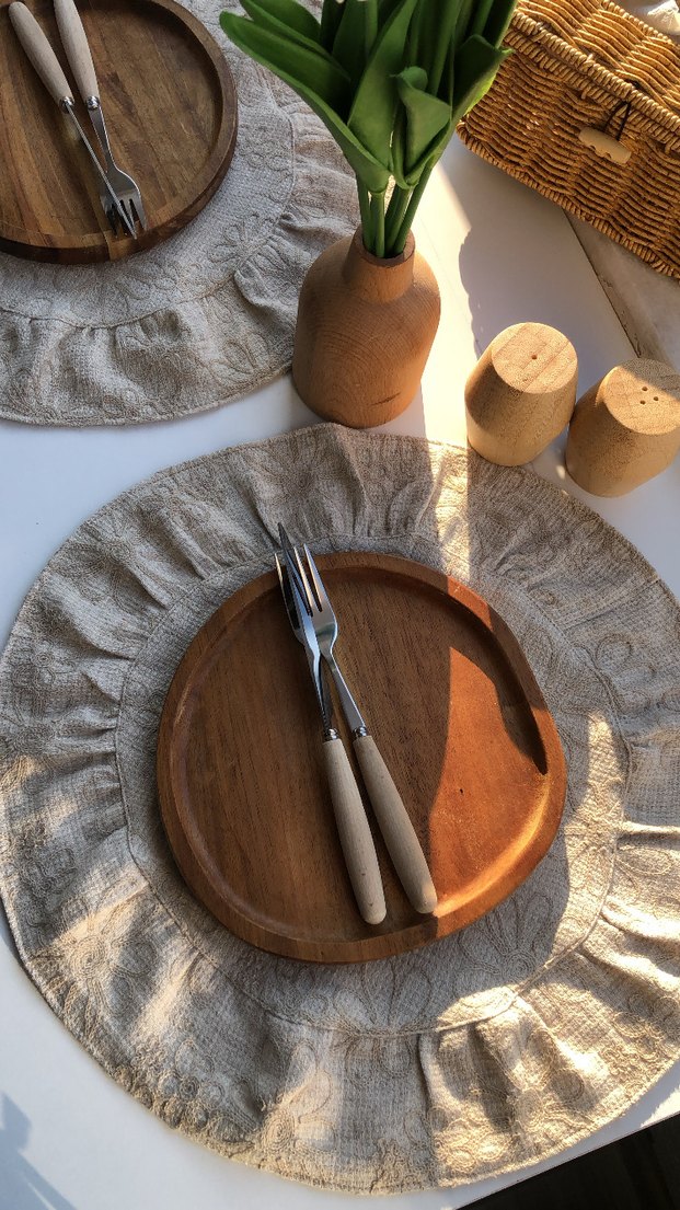 Fırfırlı Yuvarlak Supla - Görsel 3