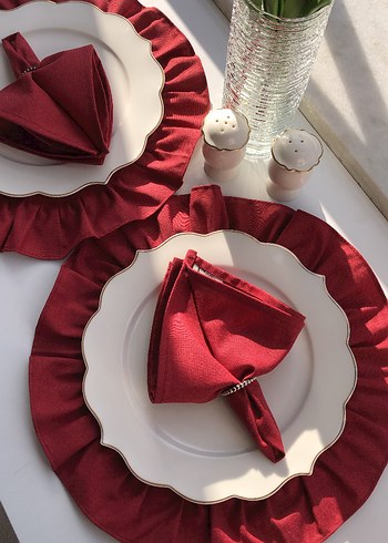 Bordo Peçete - Görsel 4