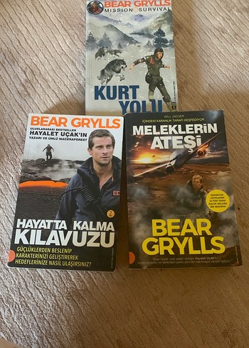 Bear Grylls Macera Romanları Seti