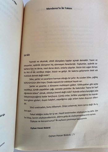 Beden Menderes'in İki Yakası - Söke'de Sözlü Anlatım