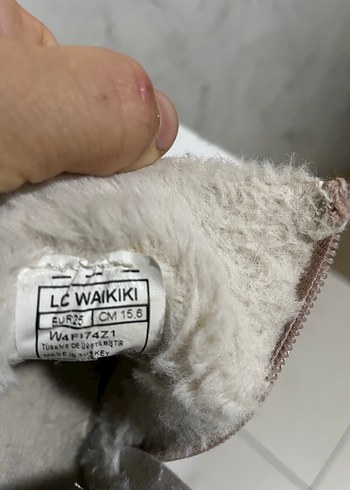 Çocuk pudra rengi bot - Görsel 4