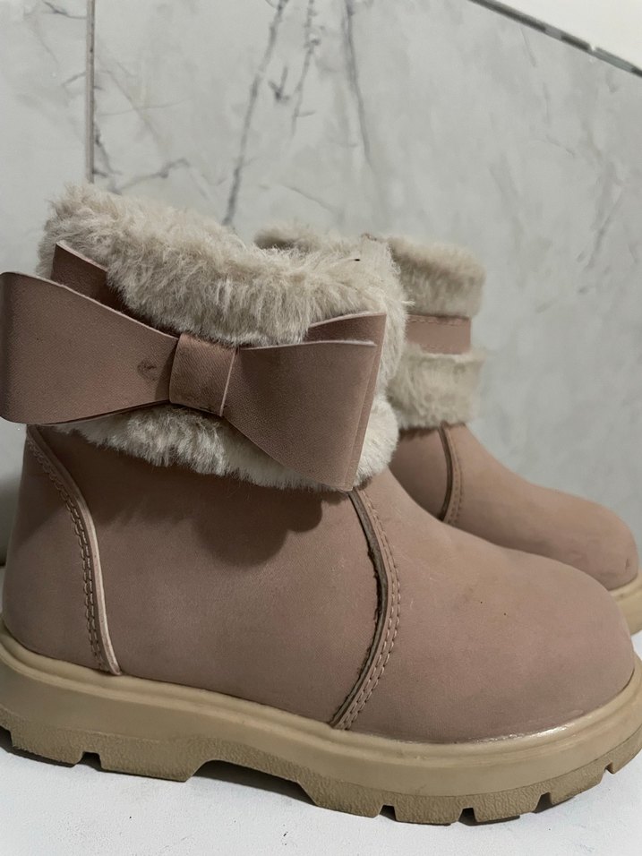 Çocuk pudra rengi bot - Görsel 2