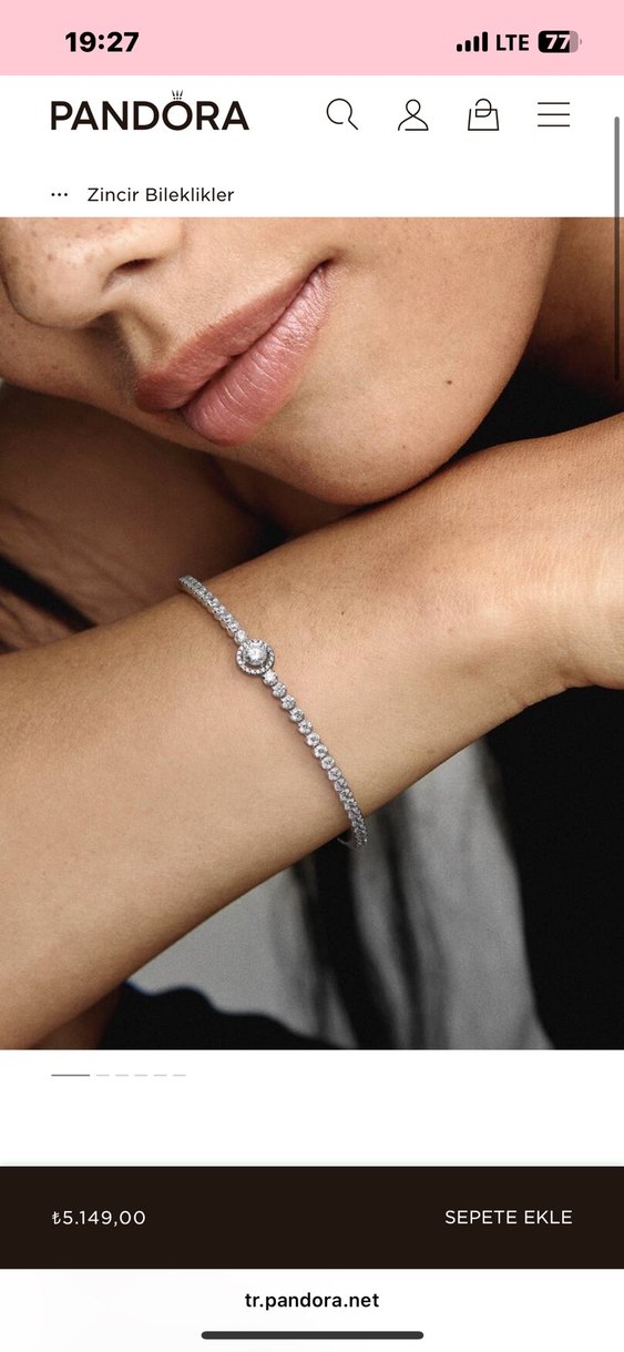Pandora bileklik kolye - Görsel 4