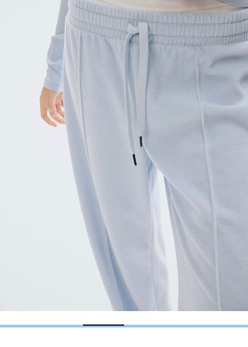 Velur jogger pantolon - Görsel 2