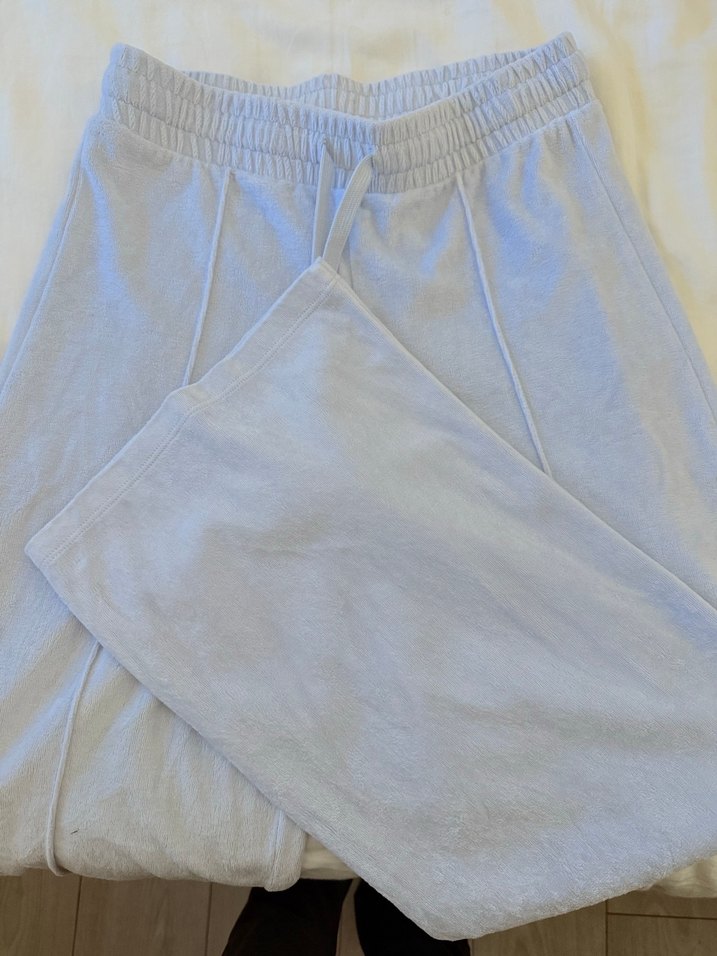 Velur jogger pantolon - Görsel 5