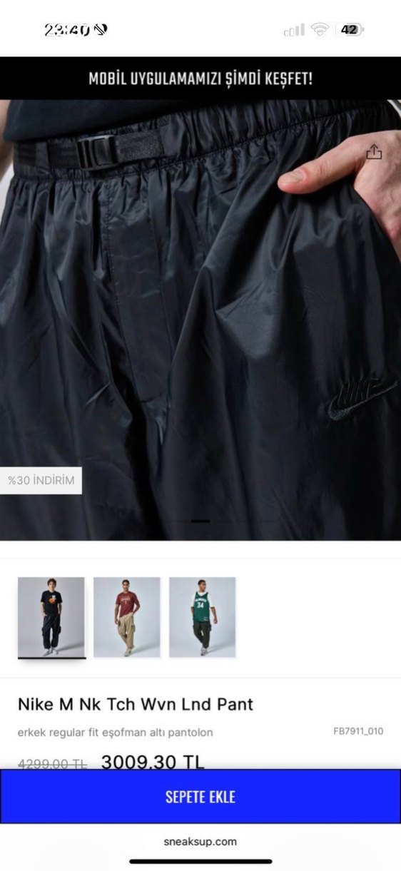 Jogger pantolon - Görsel 2