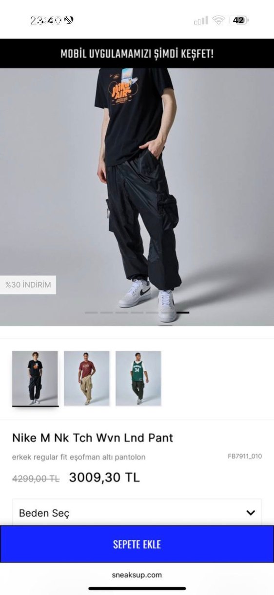 Jogger pantolon - Görsel 5