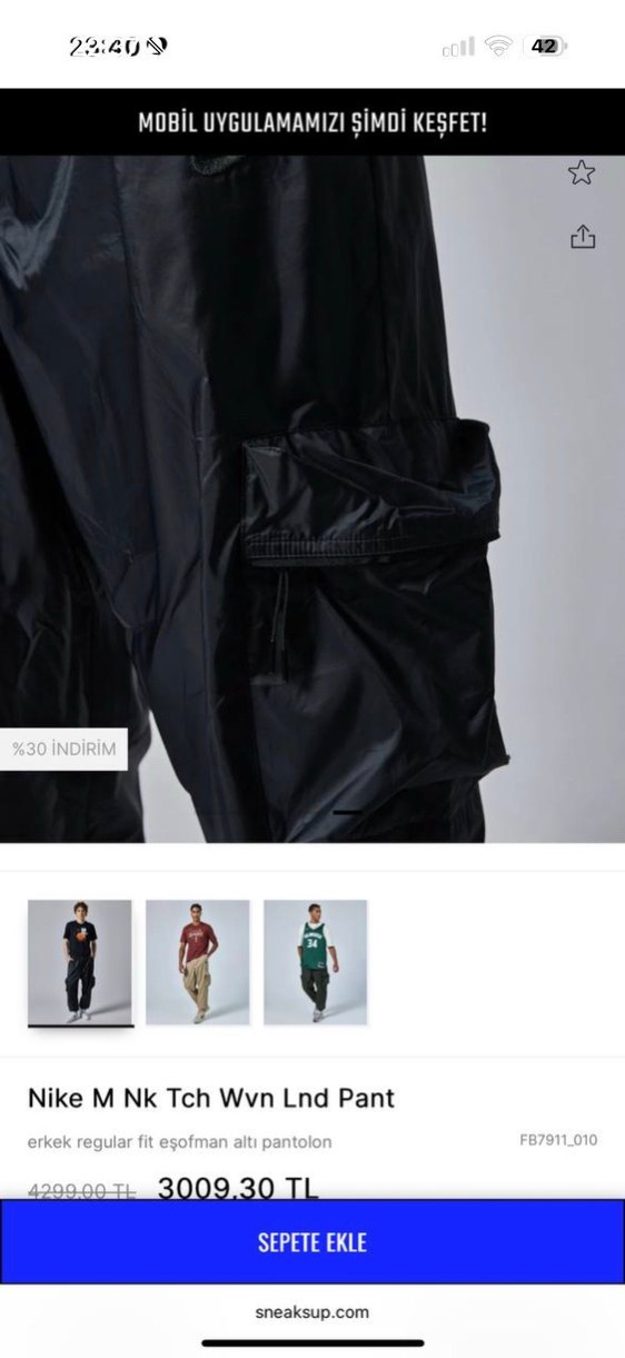 Jogger pantolon - Görsel 3