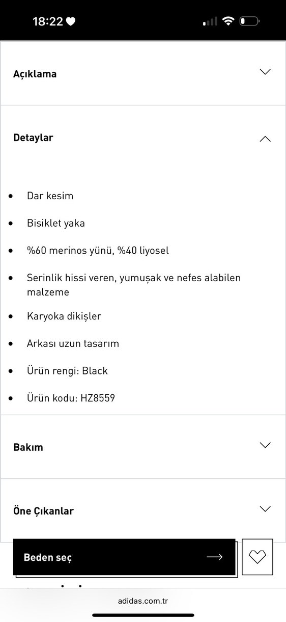 Terrex Xperior Merino 150 Siyah Uzun Kollu Üst - Görsel 4