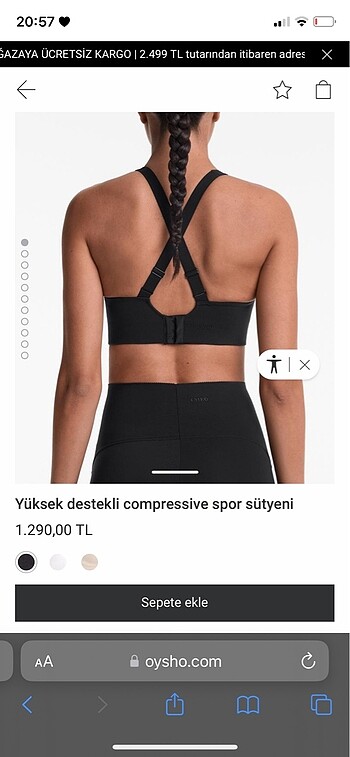 Oysho Spor sütyen