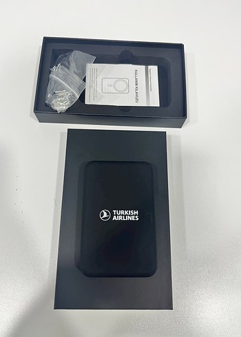 Turkish Airlines Siyah Powerbank magsafe