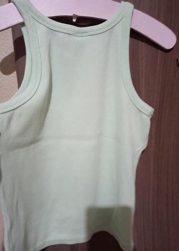 Kız Çocuk Yeşil Triko Atlet - Görsel 3