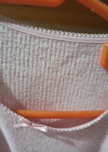 Pembe  çocuk yünlü içlik Uzun Kollu iclik - Görsel 3