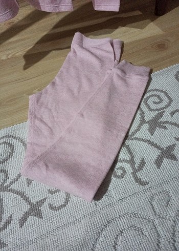 Pembe  çocuk yünlü içlik Uzun Kollu iclik - Görsel 4