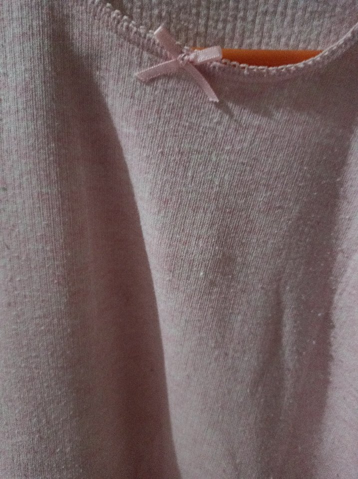 Pembe  çocuk yünlü içlik Uzun Kollu iclik - Görsel 2