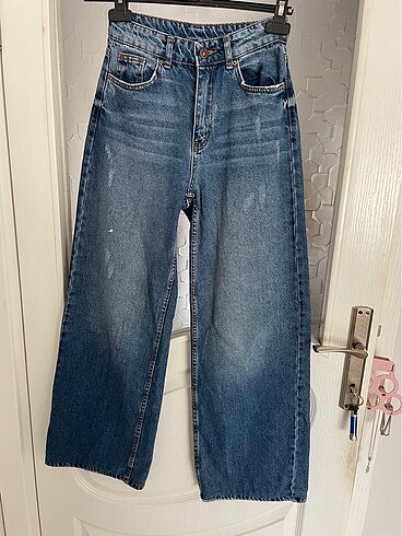 Wide leg jean