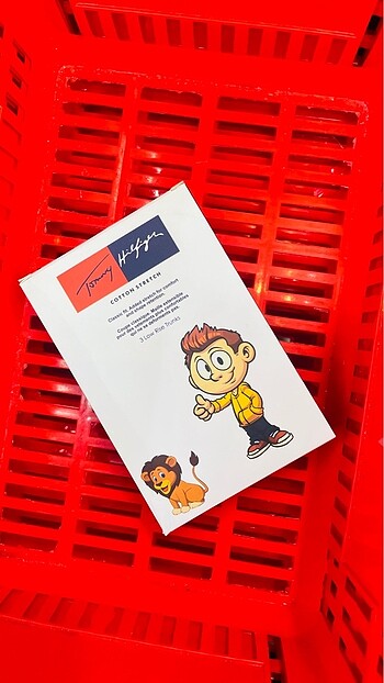Tommy Kids 3 adet erkek çocuk boxer